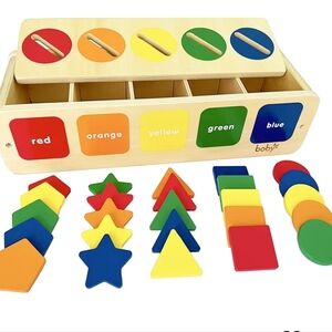 Boby brand Wooden Sorting Box. Montessori-style educational Toy